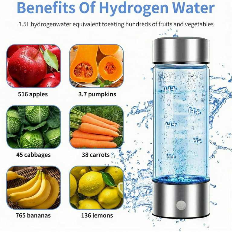 HydraFlow™ - Portable Hydrogen Water Generator