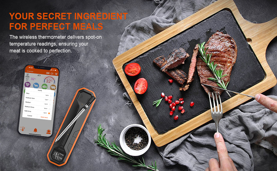 FireTrack™ Bluetooth Meat Thermometer