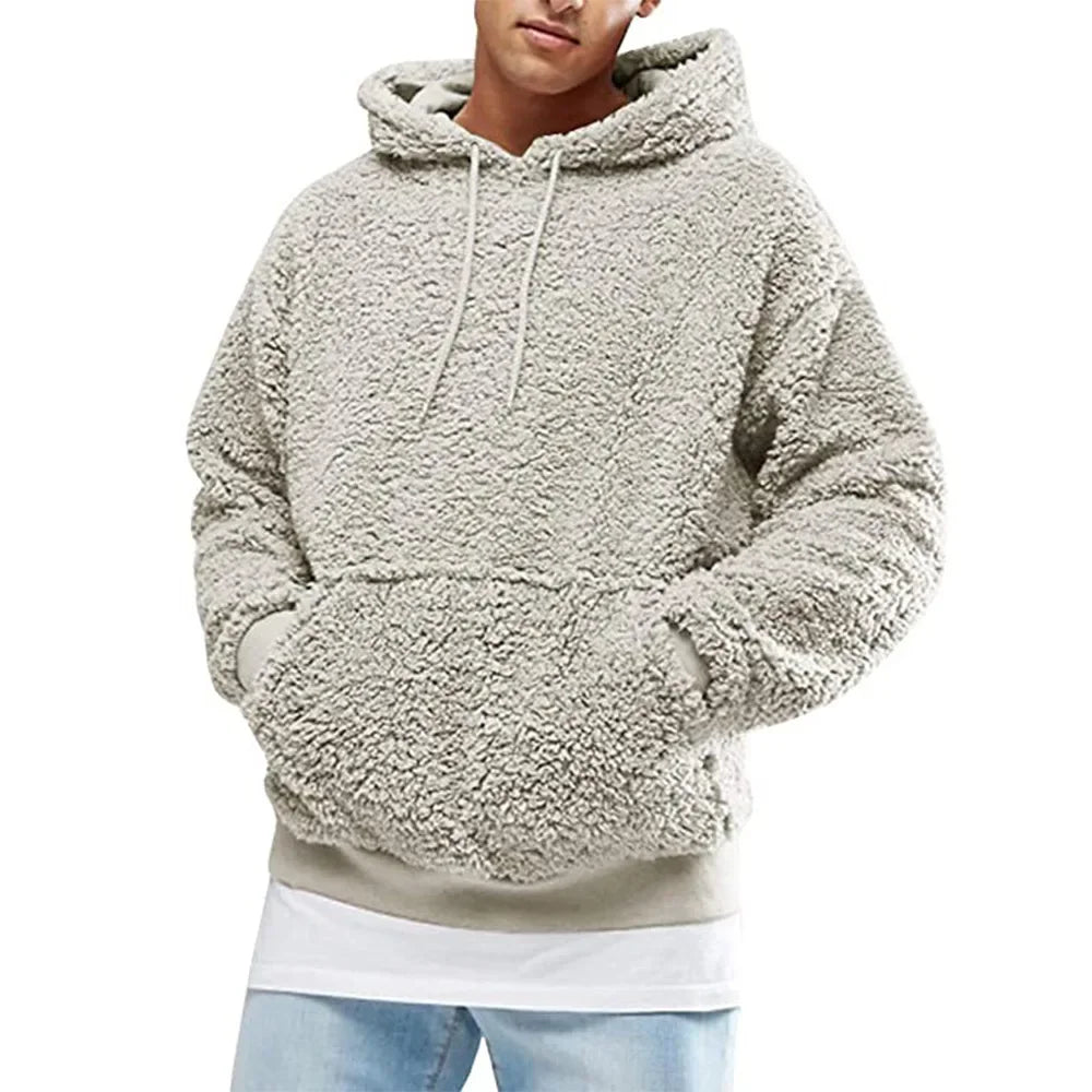 CozyFuzz™ Ultimate Men’s Fuzzy Hoodie