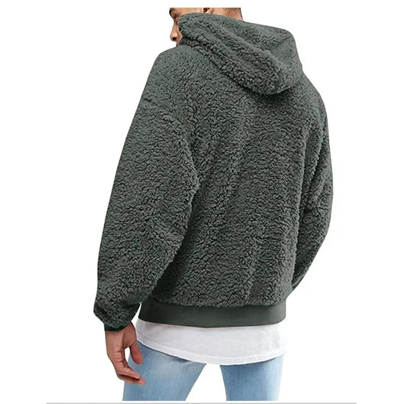 CozyFuzz™ Ultimate Men’s Fuzzy Hoodie