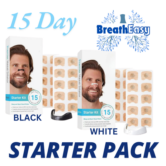 BreathEasy™ Magnetic Nasal Bridge- 15 Day Set (B/W)