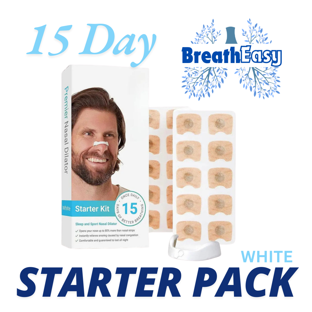 BreathEasy™ Magnetic Nasal Bridge- 15 Day Set (B/W)