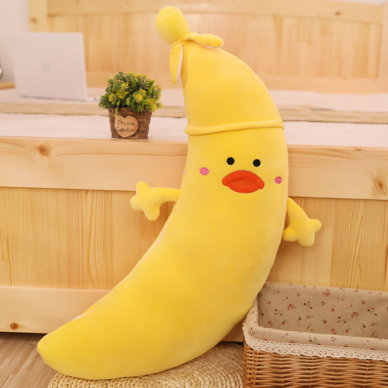 Cute Cartoon Down Cotton Banana Pillow Sleep with