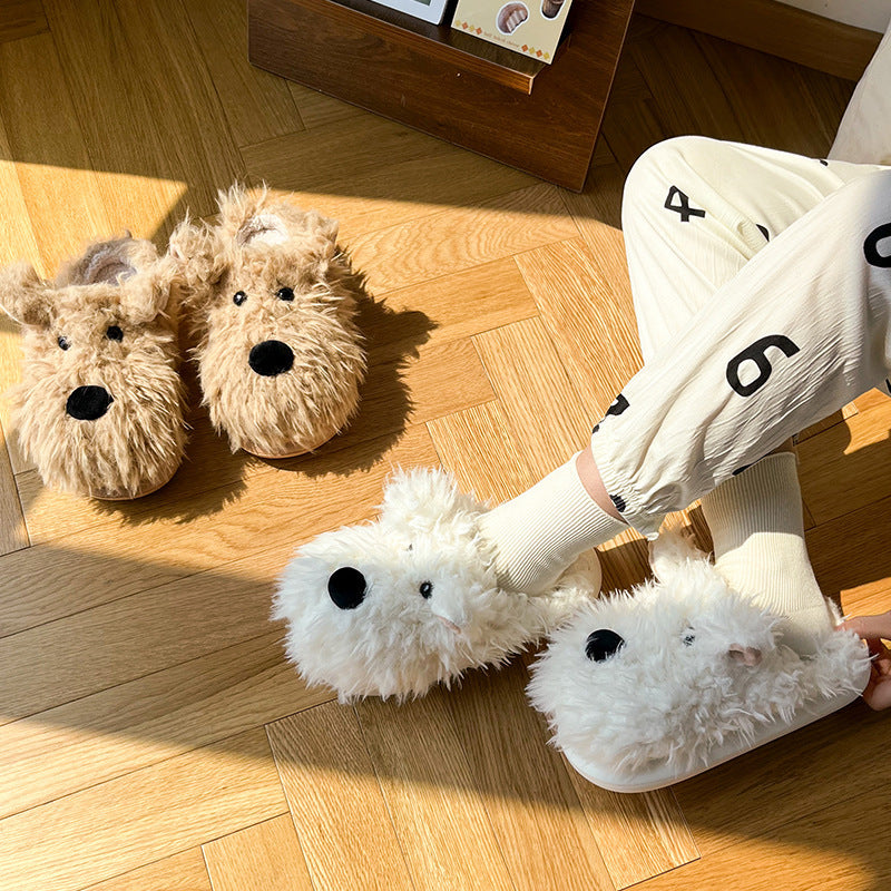 "TerrierToes™ Cozy Slippers"