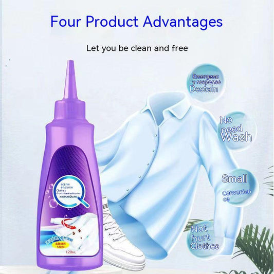 "Purple Stain Eraser" Enzyme Cleaner