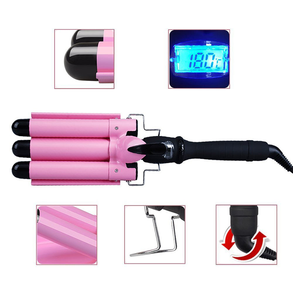 Curling iron hairdressing tool