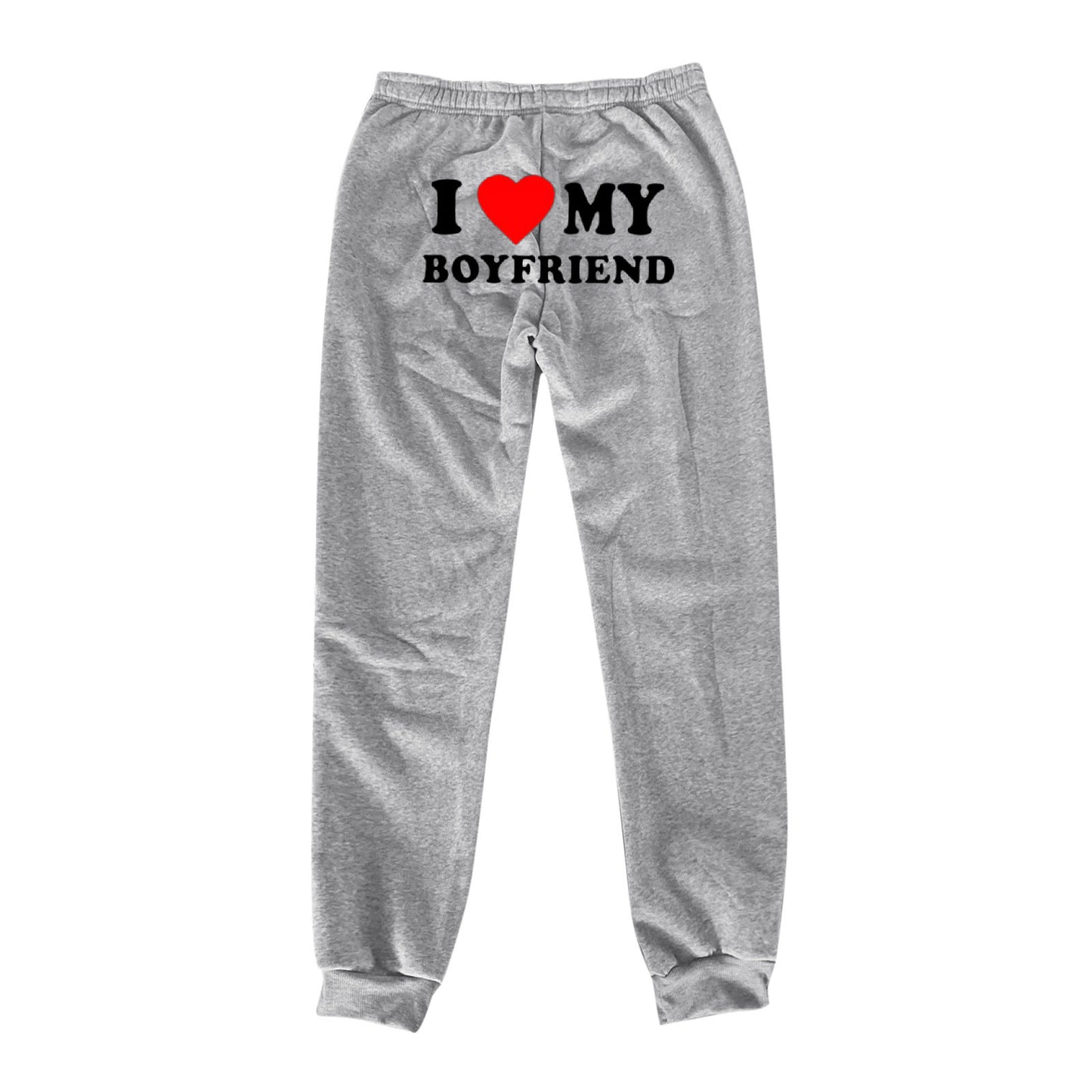 I Love MY BOYFRIEND Joggers