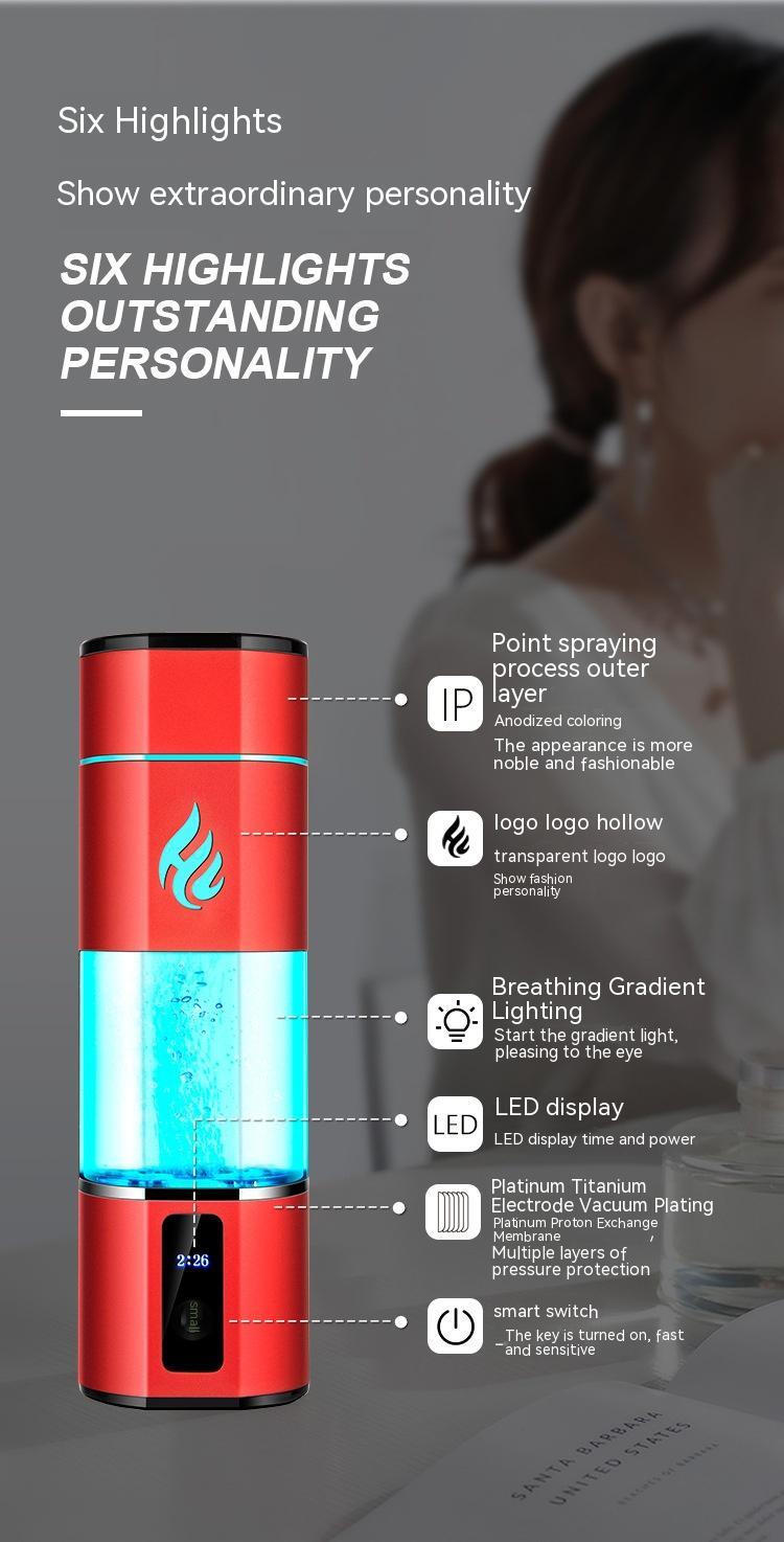 High Concentration Hydrogen Rich Water Cup