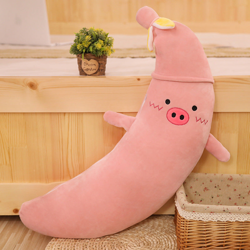 Cute Cartoon Down Cotton Banana Pillow Sleep with