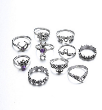 Bohemian Finger ring set.