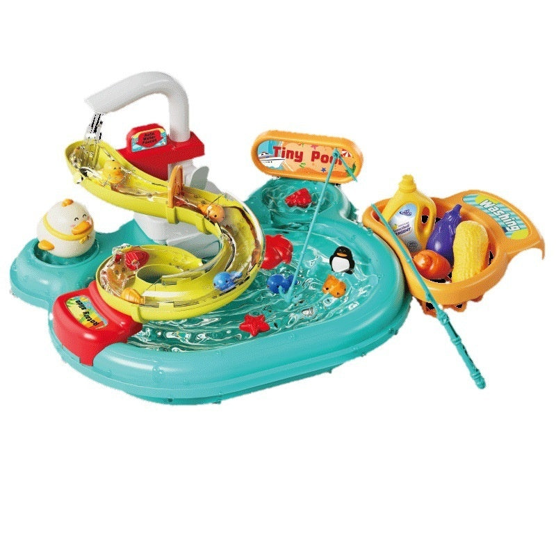 Children's Automatic Water Playing Educational Fishing Toys Water Park