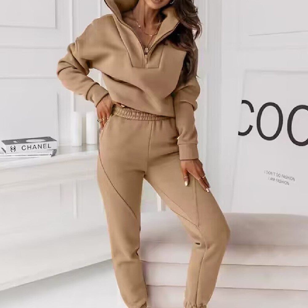 Women's Solid Color Commute Casual Suit