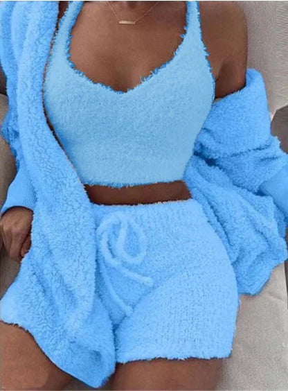 Plush Paradise 3-Piece Set