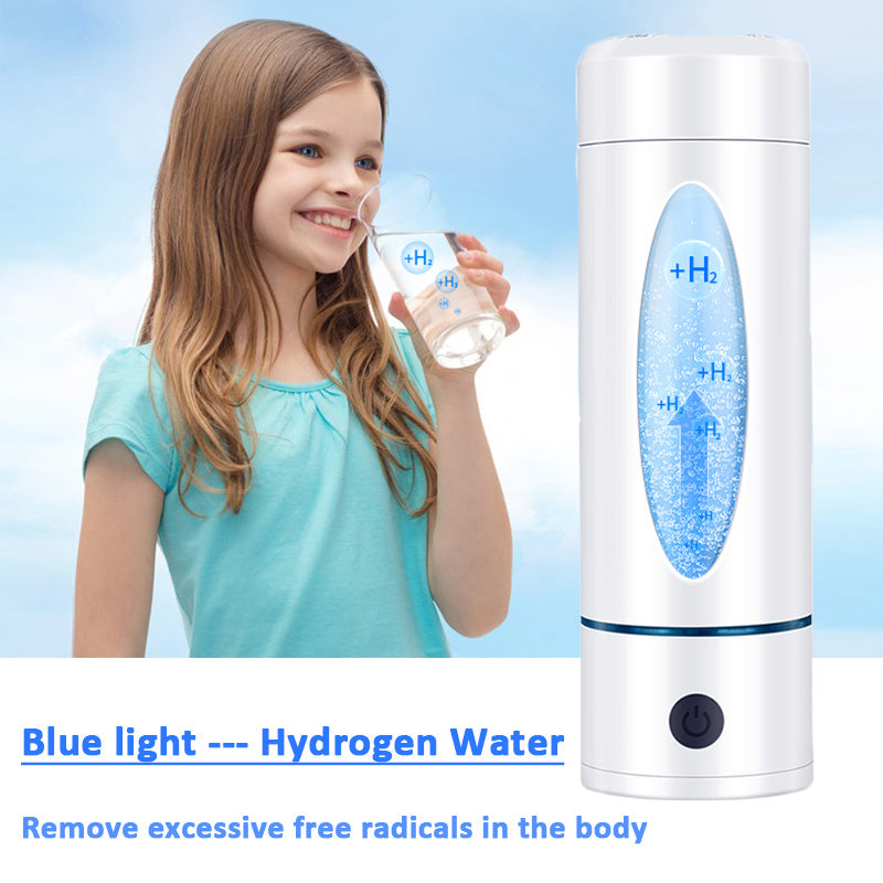 Hydrogen-oxygen separation hydrogen-rich water cup