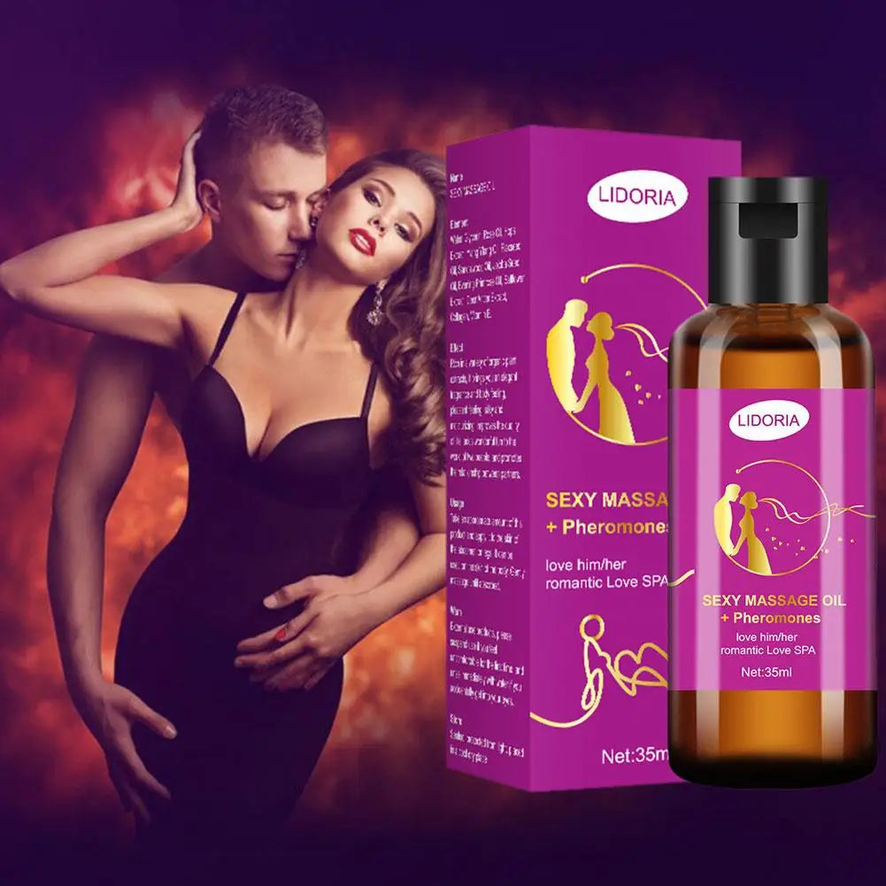 New Couple Essential Oil Purple Charming Massage Oil Women Stress Natural Essential Spa Moisturizing Reduce Nourish Relaxin Q3T5