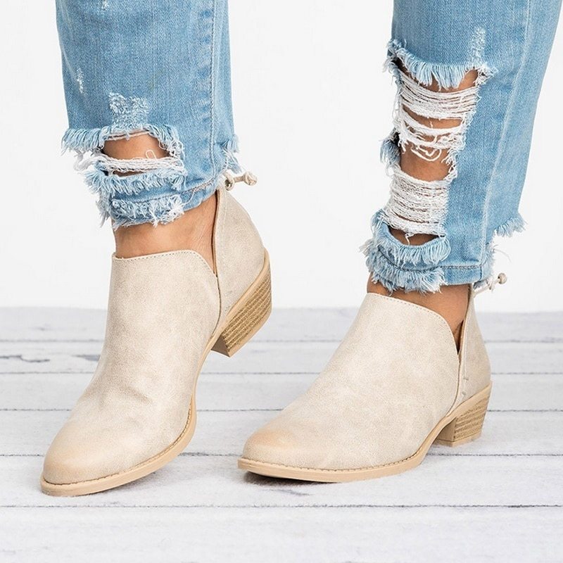 Retro Ankle Boots