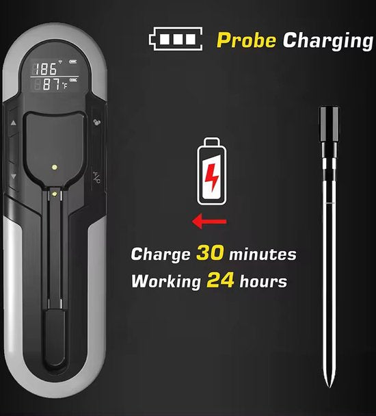 FireTrack™ Bluetooth Meat Thermometer