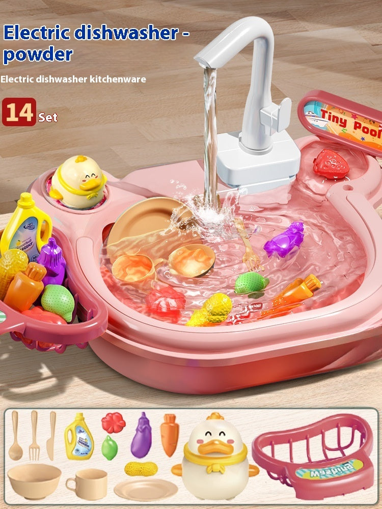 Children's Automatic Water Playing Educational Fishing Toys Water Park