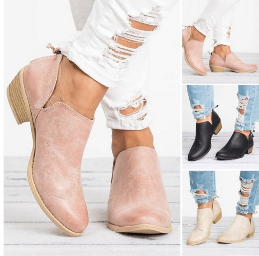 Retro Ankle Boots