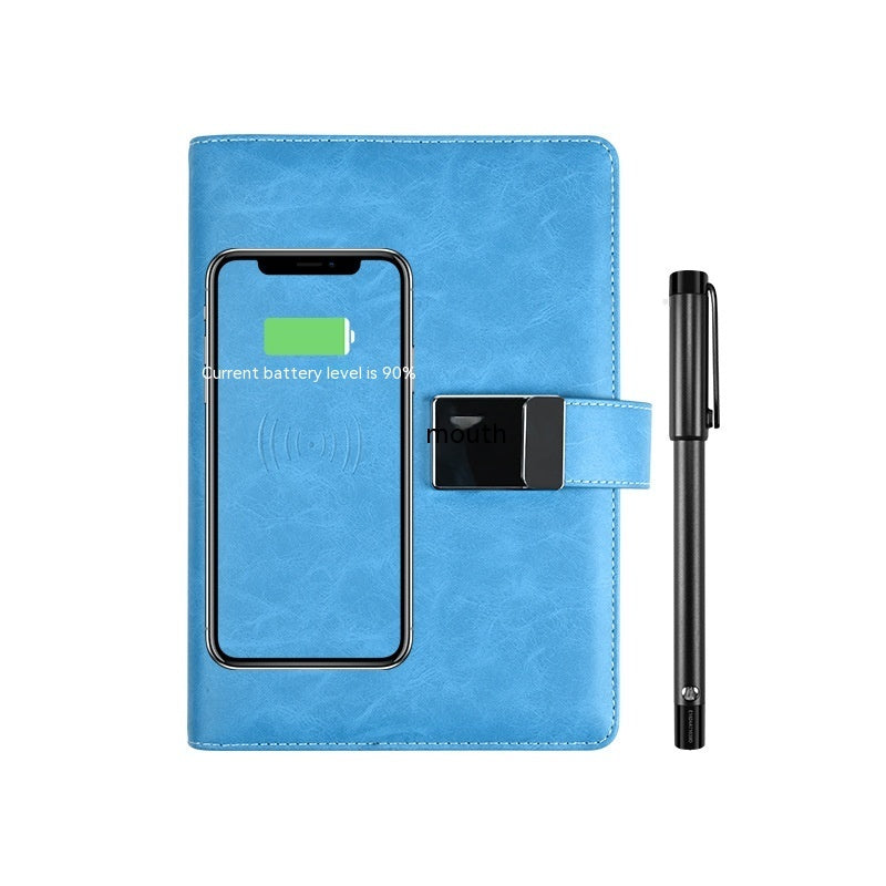 Multifunctional Fingerprint Lock Notebook A5 Paper