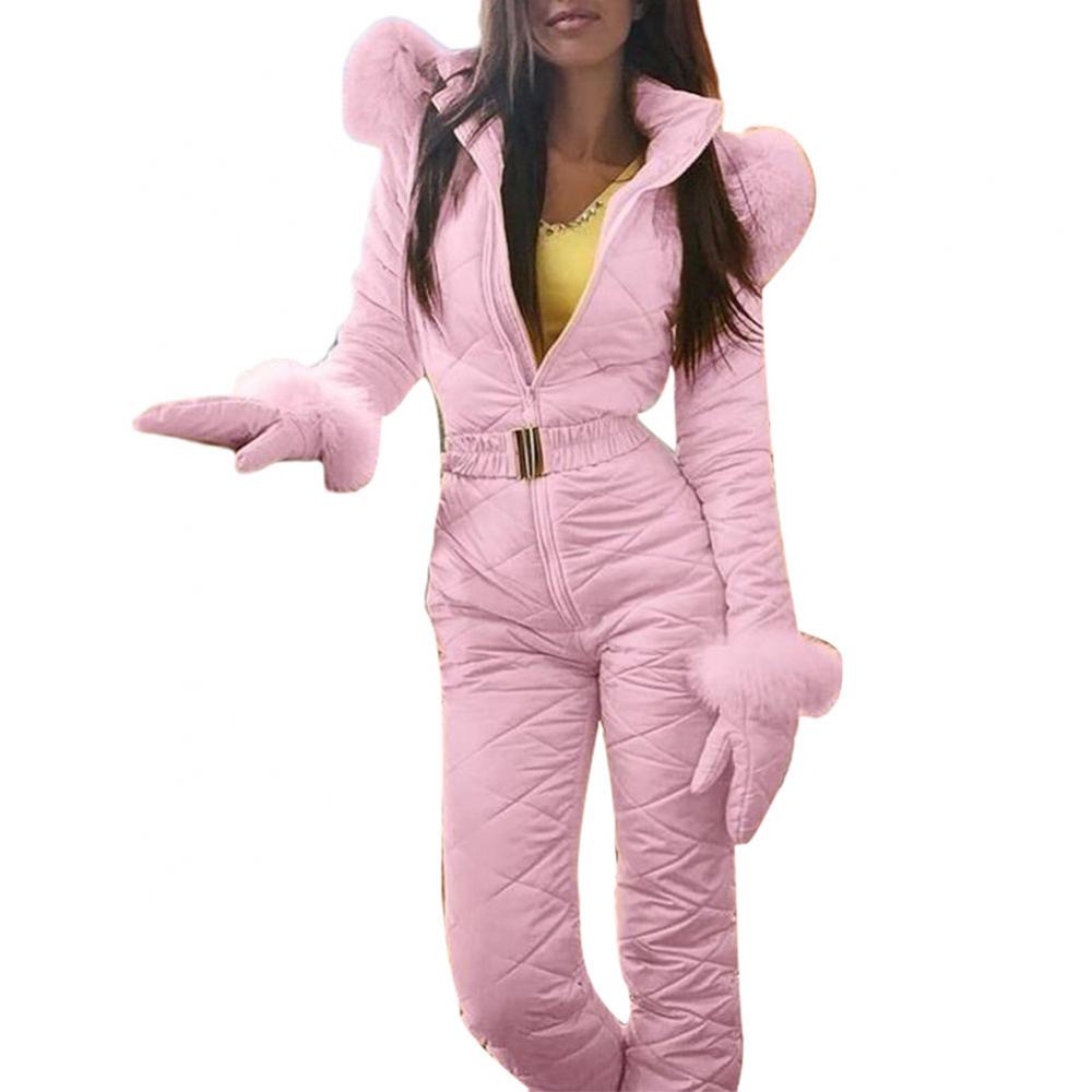 FrostGleam™ Winter Jumpsuit (Pink)