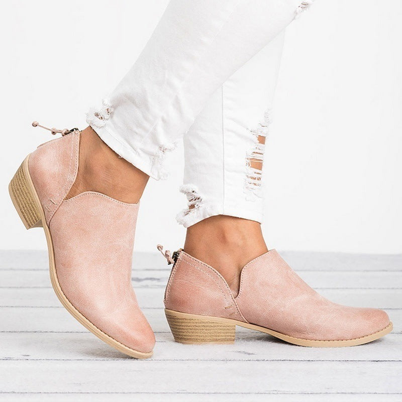 Retro Ankle Boots