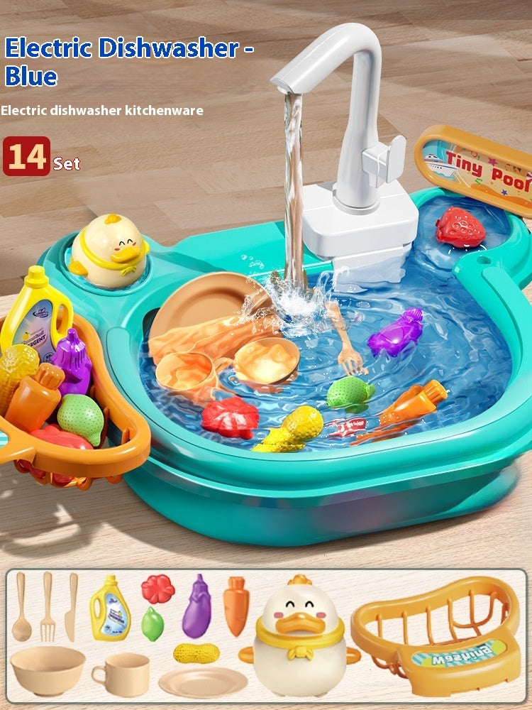 Children's Automatic Water Playing Educational Fishing Toys Water Park