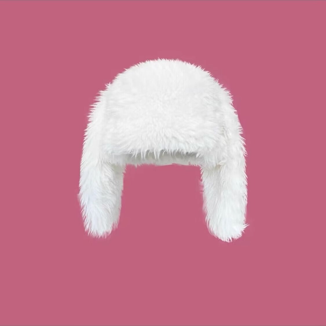 Sweet Cute Rabbit Ears Plush Bonnet Children