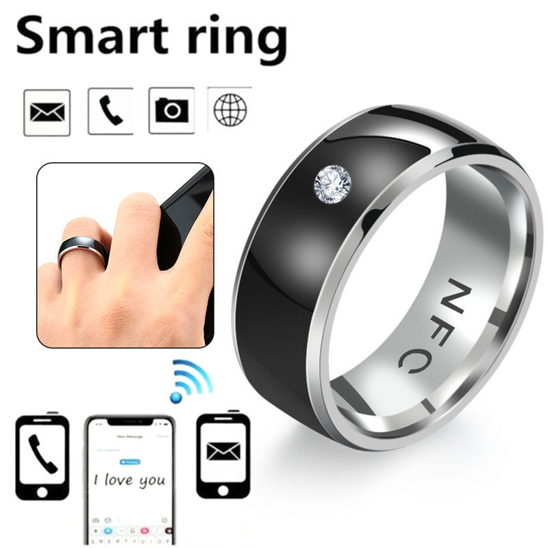 Multifunctional Smart Wearable Access Control Stainless Steel Ring