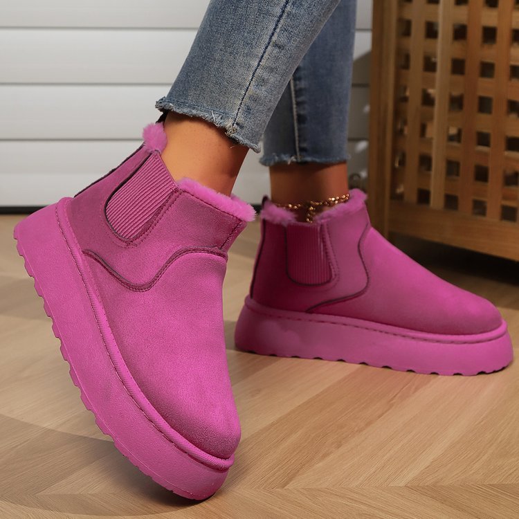 Warm Plush Ankle Boot