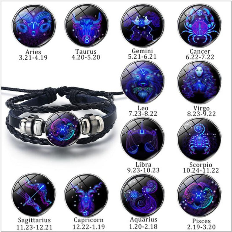 12 Constellations Manifestation Bracelet