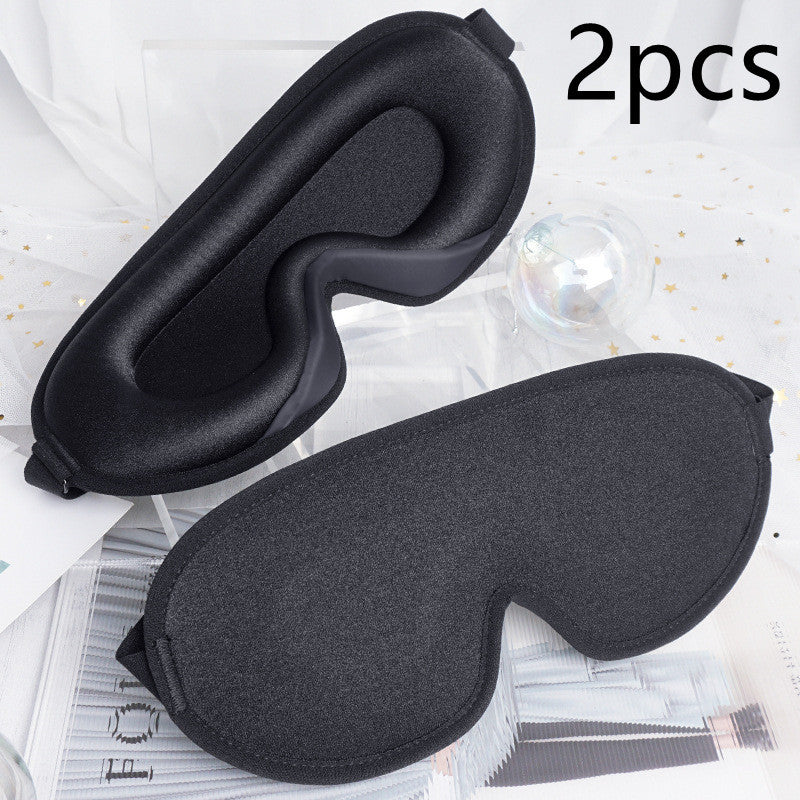 3D Sleeping Eye Mask Stereo Breathable Black Shading Eye Mask