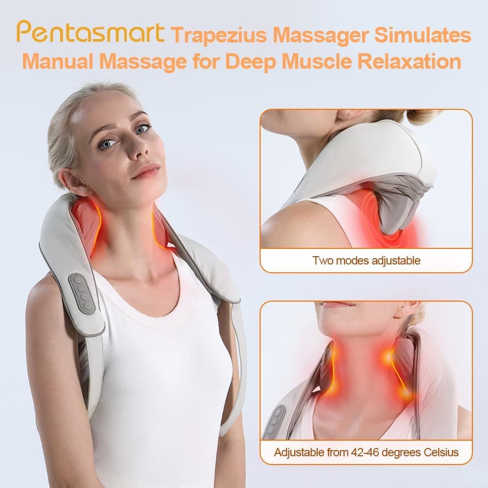 Shawl Neck Massager With Heat