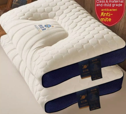 Natural Memory Cervical Protection And Sleep Aid Latex Pillow