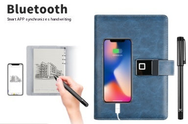 Multifunctional Fingerprint Lock Notebook A5 Paper