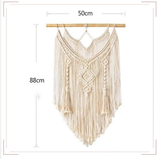 Macrame Natural Wall Hanging Tapestry