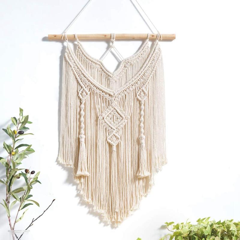 Macrame Natural Wall Hanging Tapestry