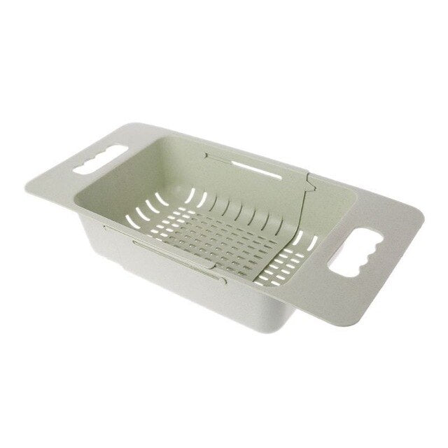 Kitchen Sink Dish Drainer Drying Rack Washing Holder Basket Organizer Kitchen Vegetables Water filter basket Shelf