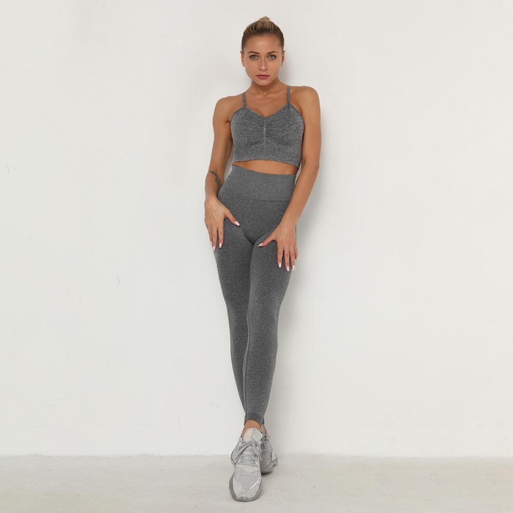 Yoga Clothing Set Sports Suit Women Sportswear Sports Outfit Fitness Set Athletic Wear Gym Seamless Workout Clothes For Women