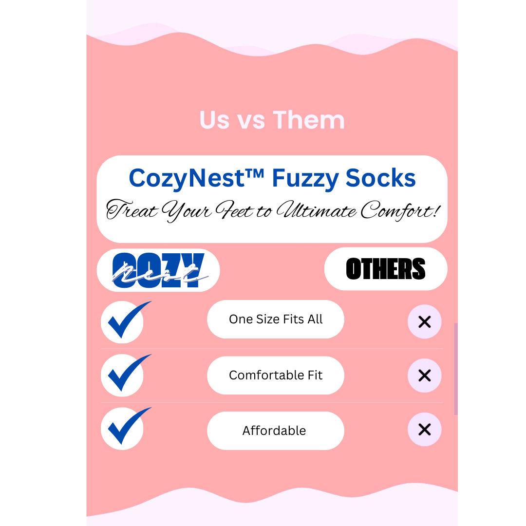 CozyNest™ Fuzzy Socks