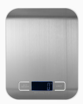 Electric Kitchen Scale Silver