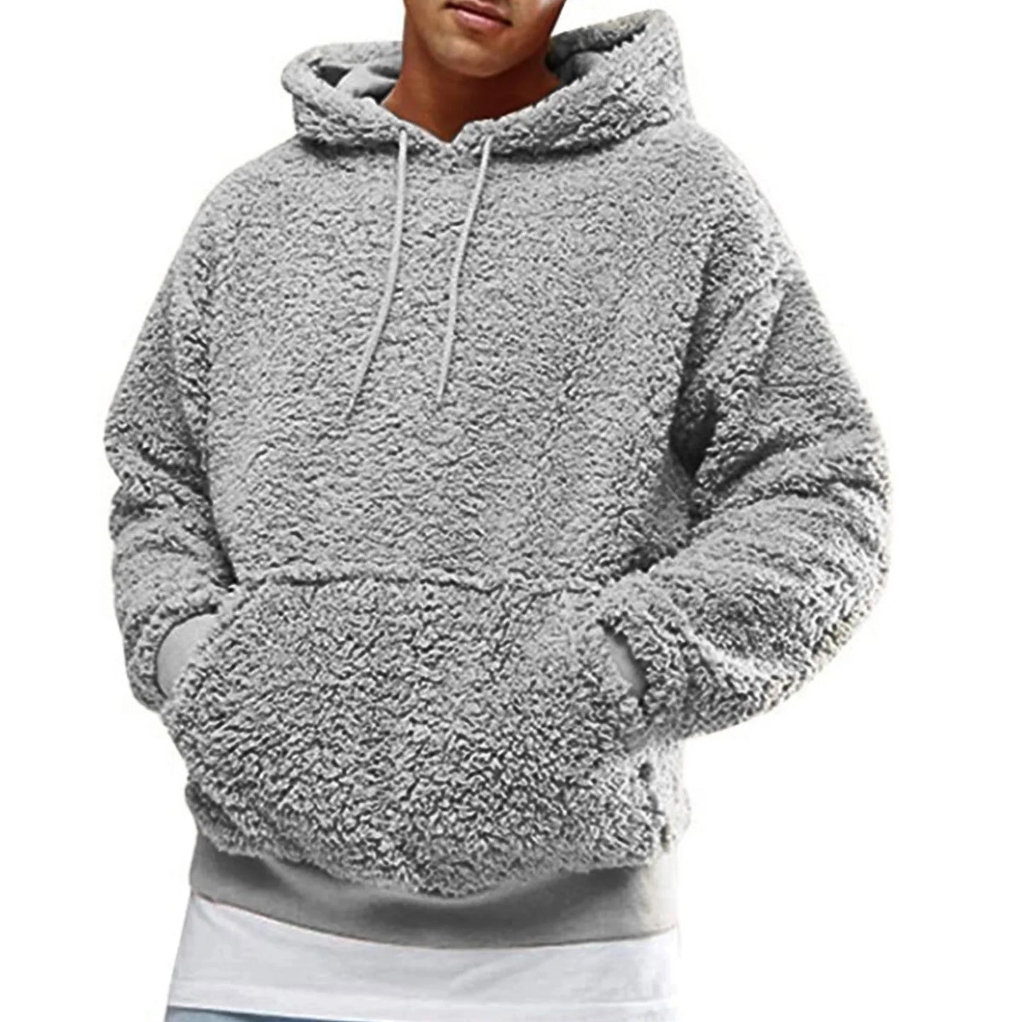 CozyFuzz™ Ultimate Men’s Fuzzy Hoodie