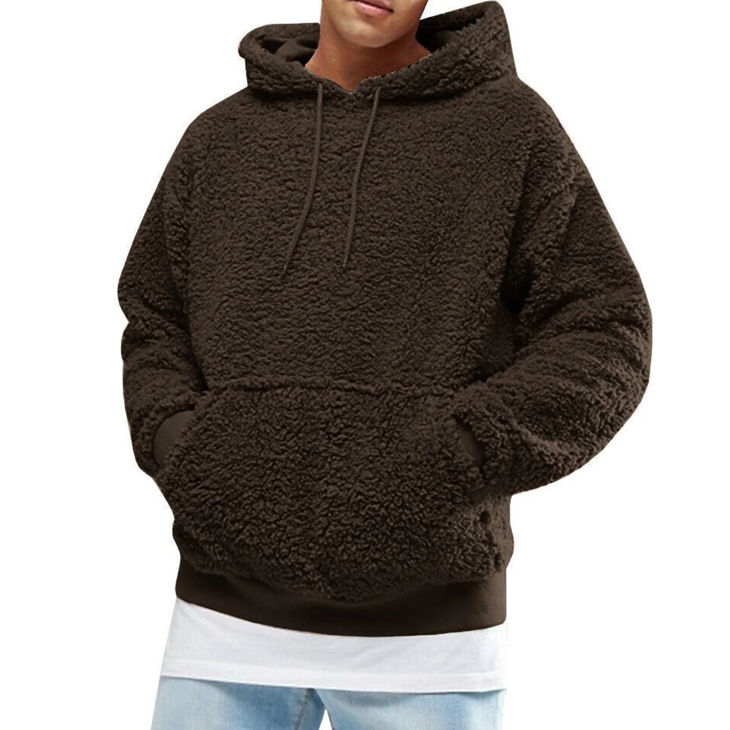 CozyFuzz™ Ultimate Men’s Fuzzy Hoodie