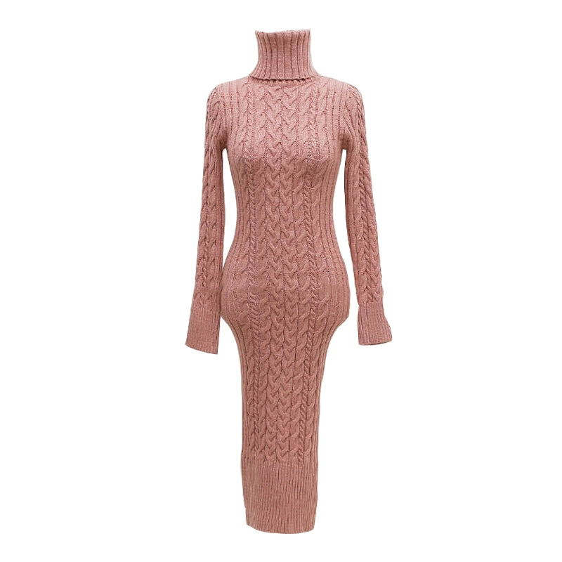 Fall and Winter Inner Wear Slim-Fit Temperament Goddess Style Turtleneck Sweater