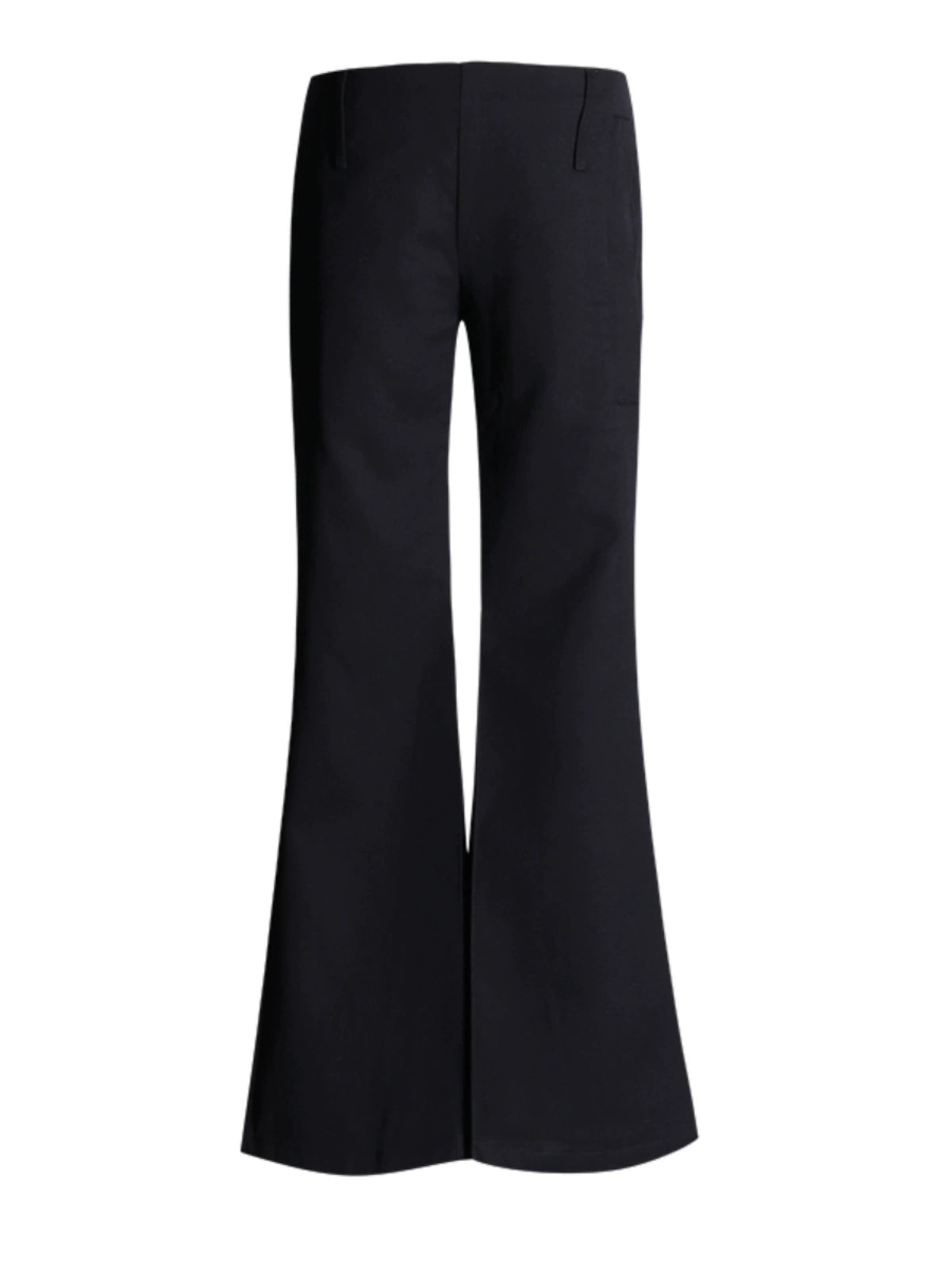 Tall Extended Version Casual Low Waist Suit Bootcut Trousers