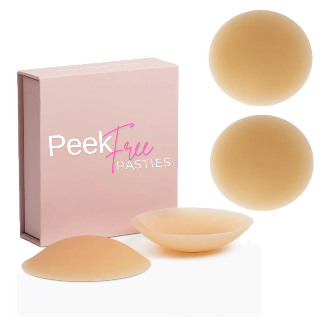 Peek-Free Pasties I (XS 7cm/2.75in- XXL 13cm/5.1in)