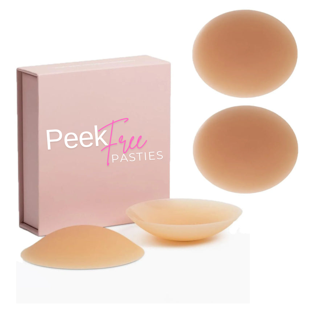 Peek-Free Pasties I (XS 7cm/2.75in- XXL 13cm/5.1in)