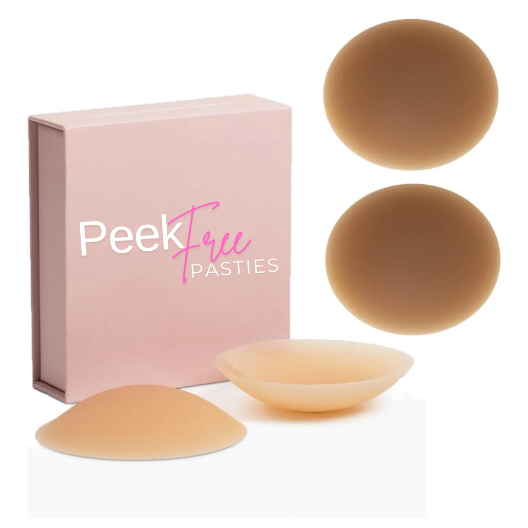 Peek-Free Pasties I (XS 7cm/2.75in- XXL 13cm/5.1in)