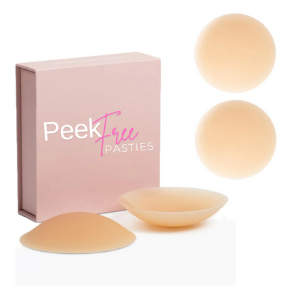 Peek-Free Pasties I (XS 7cm/2.75in- XXL 13cm/5.1in)