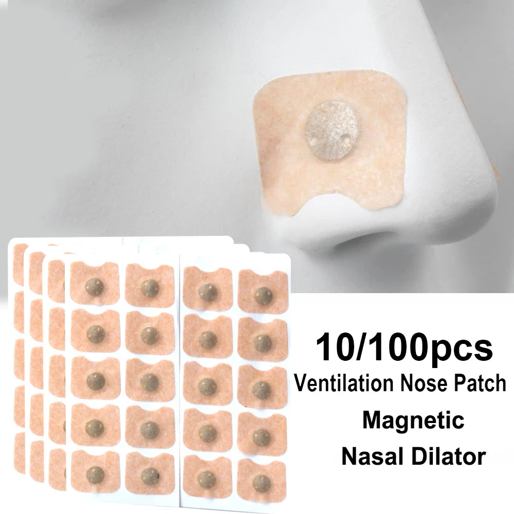 10/100pcs Nose Strips Pack Of Anti-Snoring Nose Strips Magnetic Nose Strips Intake Breathing Nasal Strip Nose Strips For Busines